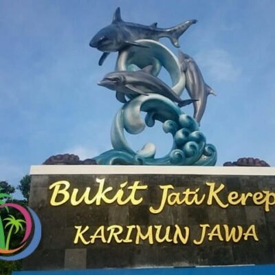 sunset dari bukit jati kerep karimunjawa
