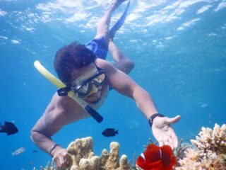 Terumbu karang snorkeling Pulau Cemara Besar Karimunjawa (4)