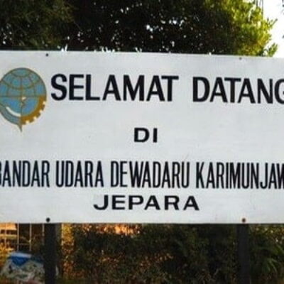 Selamat Datang di Bandara Dewadaru Pulau Karimunjawa
